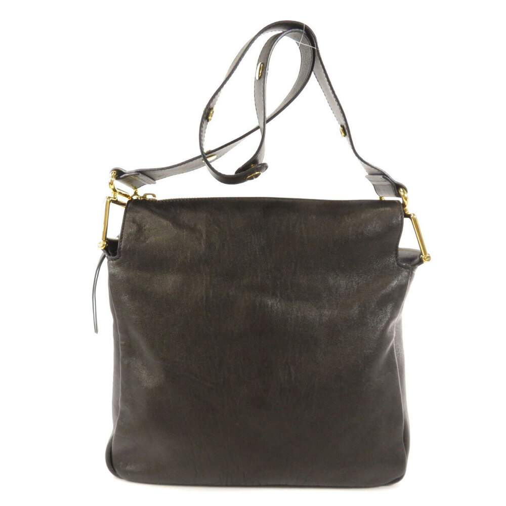 Chloe shoulder bag leather Black